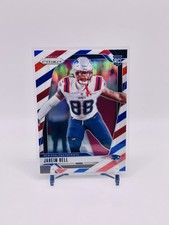 2024 Panini Prizm - Rookies Jaheim Bell #337 Red White & Blue Prizm (RC)