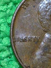 1955-D  MAJOR ERROR! "BIE" WHEAT PENNY   NICE XF COIN!!