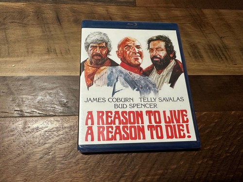 A Reason To Live A Reason To Die! Blu ray-Kino Lorber-70’s Classic-OOP