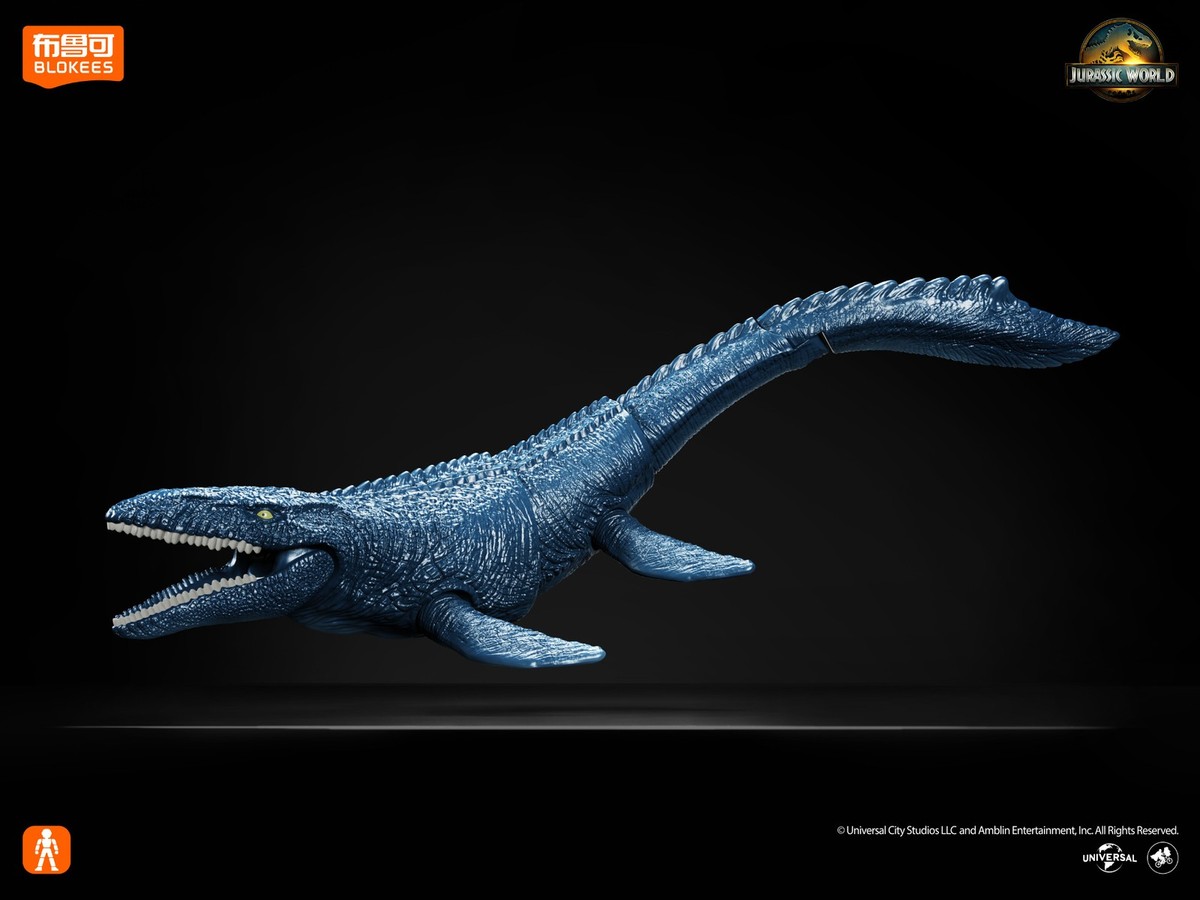 フィギュア ブロッキーズ 1/144 モササウルス blokees ジュラシック