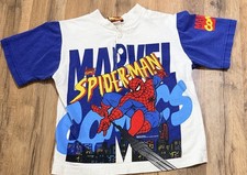 Vintage Marvel Spiderman Kids 1996 Size 4 T Shirt Made In USA