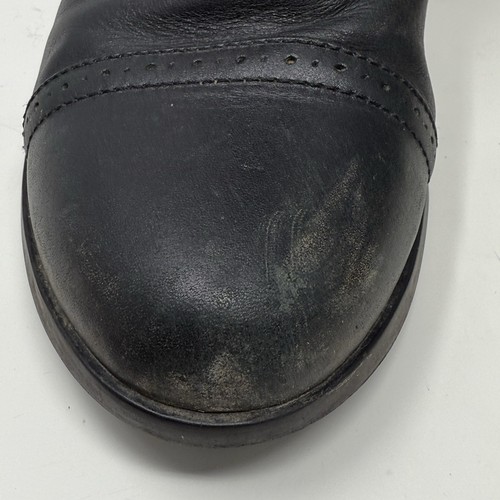 Ariat Paddock Scout Boots Womens 6 Black Leather Lace Up Western Riding - Picture 8 of 22