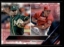 2016 Topps Update Pink Greg Mahle/Andrew Triggs RC 20/50 Los Angeles