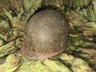 WW2 US Military M1 Helmet Inland Liner paratrooper — photo 1