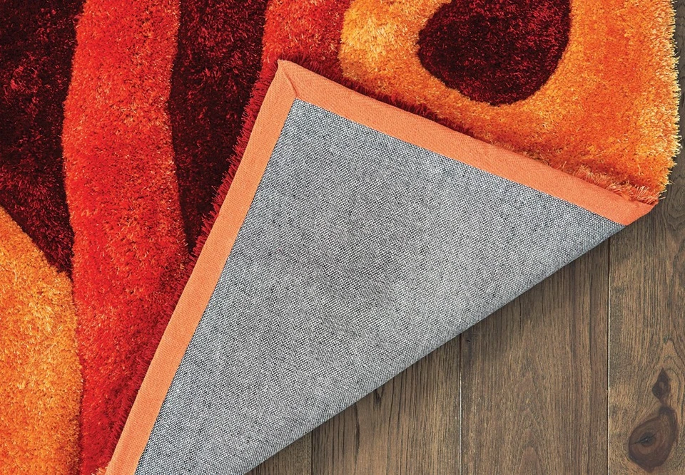 2x3 United Weavers оранжевый круги завитки двери коврик 2100 21550 - апрель 1' 10" x 3' - Изображение 2 из 2