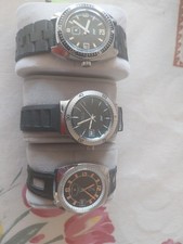 Lot De 3 Magnifique Montres Jaz Mecanic Neuf De Stok Des Années 70 Fonctionne...