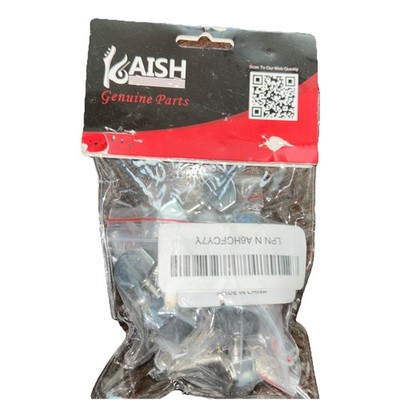 Kaish Music Semi Closed Guitar Tuning Keys Chrome 6pc Set Professional Parts New