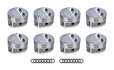 Icon Pistons Sbc Forged Flat Top Piston Set 4.030 In Bore For 8 Pieces