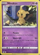 Mimikyu Rare - 080/196 - Lost Origin Pokemon 2022