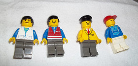 Lego Train and Oval Track Lot from 4561 Railway Express - Incomplete