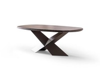 Esstisch Modern Braun Edel Luxus Design Wohnzimmer Holz