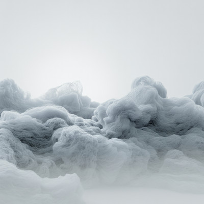 SOFT FOG 2x2 Zoll Kühlschrank Foto Magnet kleiner quadratischer Magnet