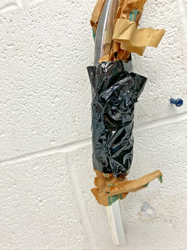 Guarnição de poço de roda traseira LH 9635122 1978-81 Chevy Chevelle Station Wagon (SR60) fabricante de equipamento original - Imagem 2 de 4