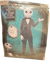 Disney Nightmare Before Christmas Tim Burton Jack Skellington Kids Costume NWT