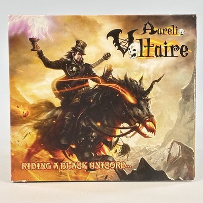 Aurelio Voltaire Riding A Black Unicorn CD Signed Goth Dark Cabaret