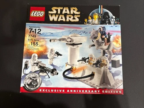 LEGO Star Wars 7749 ECHO BASE Han Solo Hoth Snowtrooper Tauntaun New Sealed