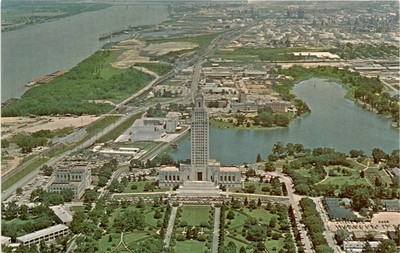 #ad BH 154 LOUISIANA STATE CAPITOL Baton Rouge La. Postcard $19.95