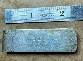 Vintage Tiffany & Co.Sterling Money Clip 2.3" 17.5 Grams