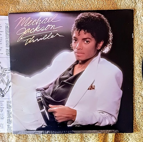 Michael Jackson Thriller Vinyl LP Gatefold 1982 Epic Records Album Vex Cex