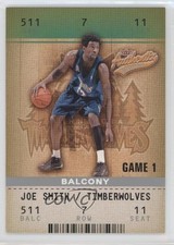 2002-03 Fleer Authentix Balcony 12/250 Joe Smith #35 gp1