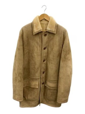 LOEWE/Jacket/Size 48/Leather/Beige/Solid | eBay