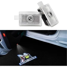 2PC Scat Pack Bee HD Car LED Door Courtesy Puddle projector Light For Charger