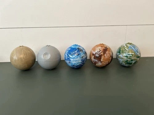 LEGO Star Wars Planet LOT of 5 Endor, Bespin, Kamino, DeathStar, Tatooine