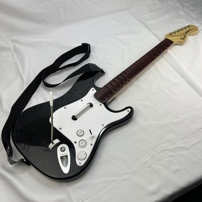 Harmonix NWGTS2 Black White Fender  Stratocaster Rock Band Guitar Controller