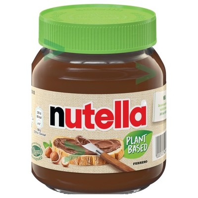 nutella plant based vegan 350g Glas