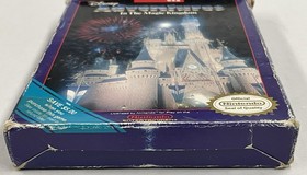 Nintendo NES Disney Adventures in the Magic Kingdom Tested Game w/Sleeve & Box