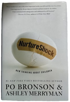 SIGNED Nurture Shock New Thinking About Children Bronson Merryman HC/DJ (2009)