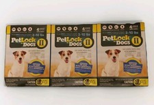 Pet Lock II Flea Treatment Dogs 3-10lbs Same Active As Popular Brand 1 Yr Supply