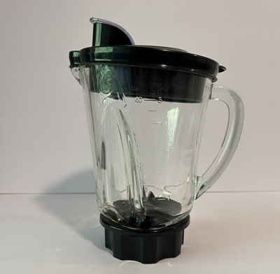 Hamilton Beach Wave Action 40oz 5 Cup Glass Blender Pitcher Lid Replacement Jar