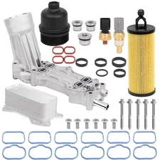 Engine Oil Cooler Filter Housing Adapter For Chrysler Dodge Jeep Ram V6 3.6L