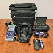 Viavi JDSU OLP-87 PON Optical Power Meter w/ P5000i Fiber Microscope and VFL