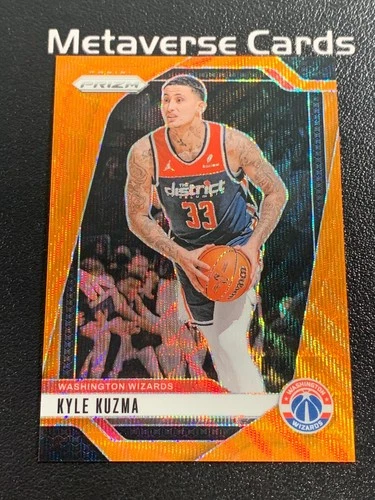2024-25 Panini Prizm Kyle Kuzma Orange Wave Prizm 41/60