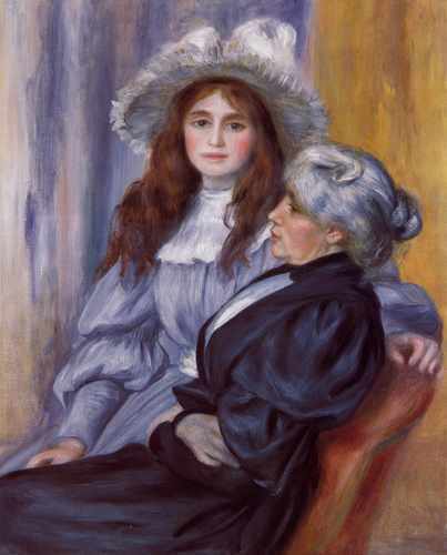Berthe Morisot And Her Daughter Julie Manet 1894 A4 Print - Picture 1 of 1