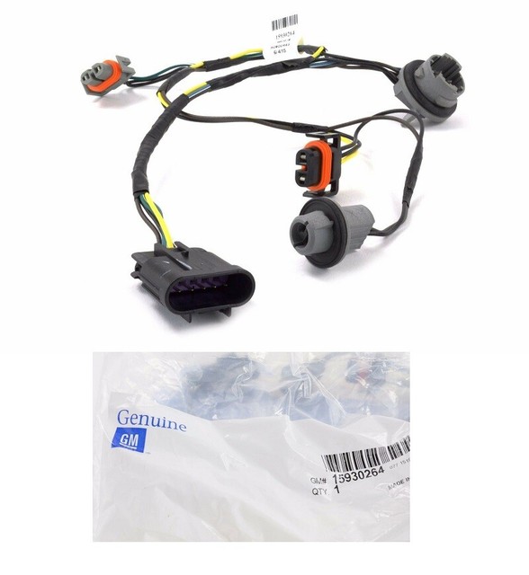 2008 2012 Malibu Headlight Wiring Harness Front Lamps Socket Gm Oe 15930264 For Sale Online Ebay