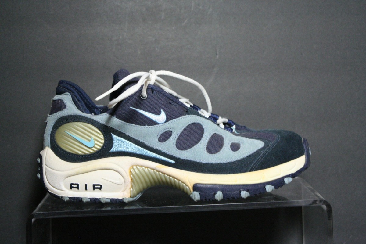 Nike アガシモデルセット　1999 全仏 Nike VTG OG 1999 Trail Turf Athletic Sneakers Multi Blue White Men