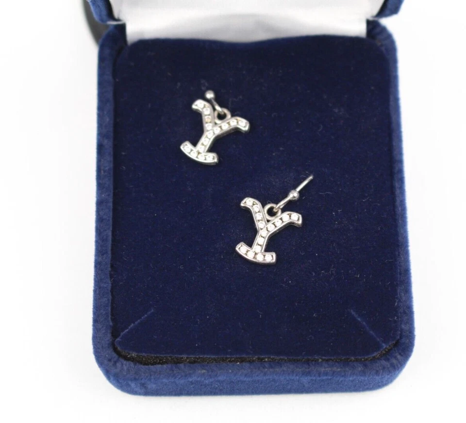 Brincos de cristal Montana Silversmiths Yellowstone Y à noite YELER5370 - Imagem 3 de 4