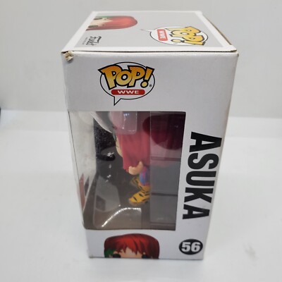 Funko Pop! Vinyl: WWE #56 Asuka 2018 Summer Con Exclusive Damaged