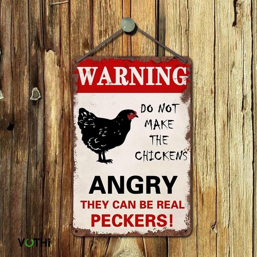 Funny Chicken Coop Signs;I Love My Ladies;Vintage Kitchen Decor for Chicken Owne - Picture 10 of 65