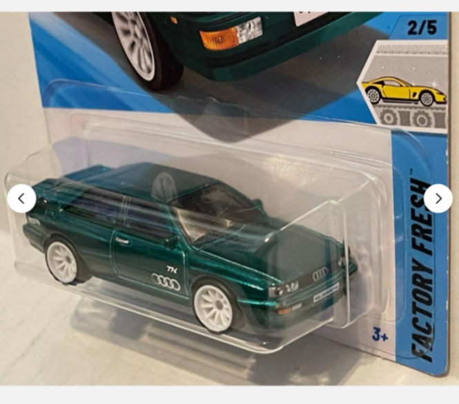 '87 AUDI Quattro ミニカー HW 2025 TREASURE HUNT '87 AUDI QUATTRO FACTORY FRESH A CASE READ