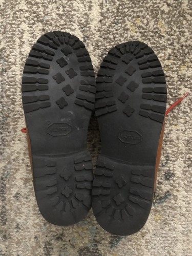 Herren Größe 9M Samuel Hubbard Fresh Wanderschuh hellbraun Wachsleder - KEINE SOHLEN! - Bild 6 von 6