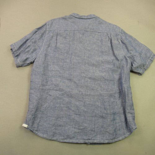 Tommy Bahama Shirt Mens XL Short Sleeve button Up Pockets Linen Outdoors - Picture 5 of 8