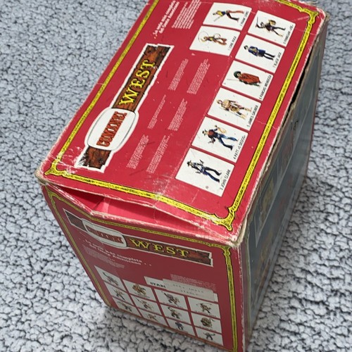 Vintage 1980er Comansi West Smith's Saloon Paradise Hotel Kunststoffgebäude mit Box - Bild 9 von 14