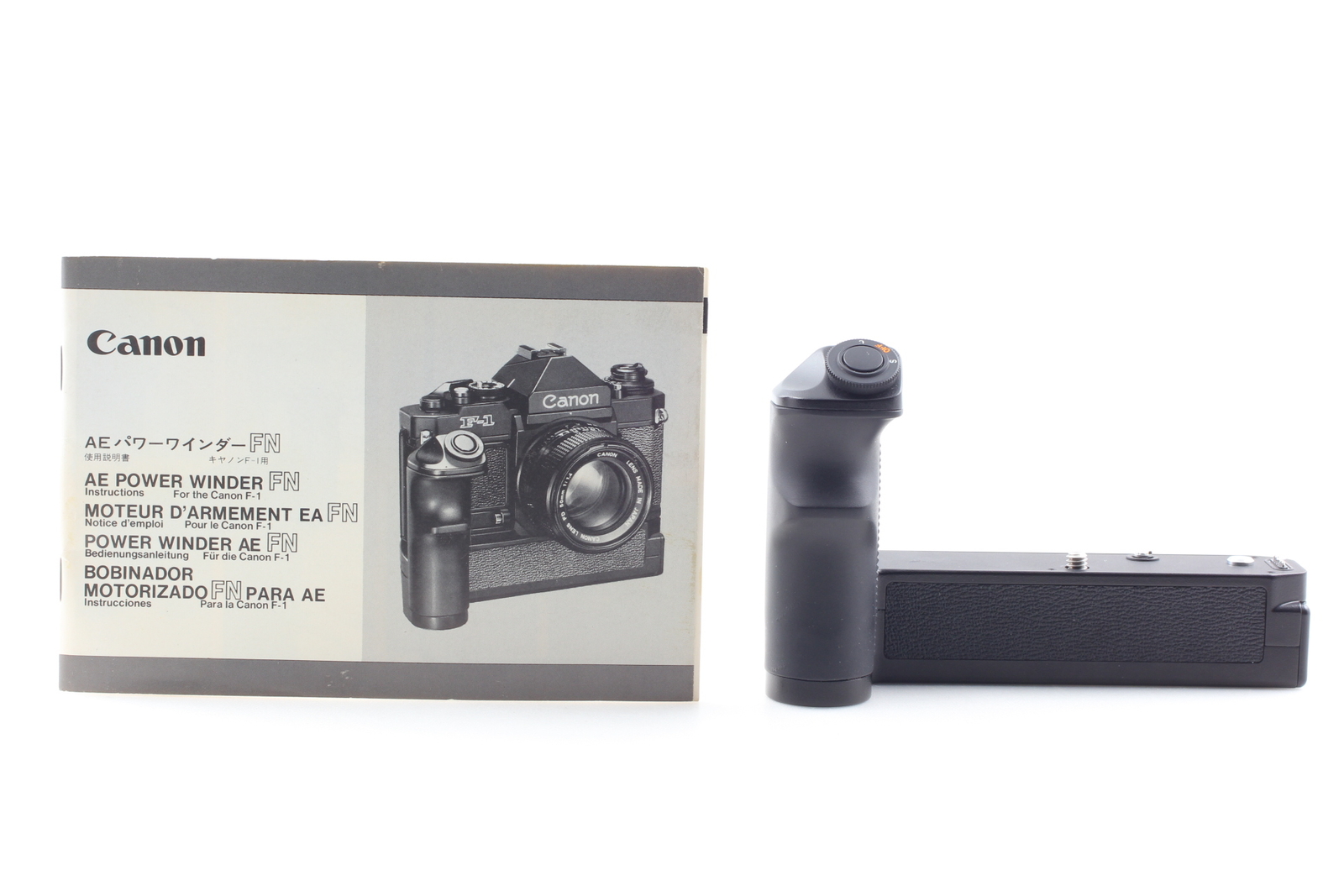 フィルムカメラ Canon New F-1 + AE POWER WINDER FN #F005