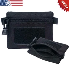 Mini Tactical Wallet Molle EDC Pouch Small Coin Purses Bag Key Storage Waist Bag