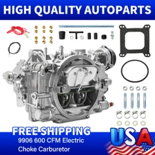 600CFM Electric Choke Carburetor for Dodge Ford Chevrolet Mercury Pontiac V8 GAS