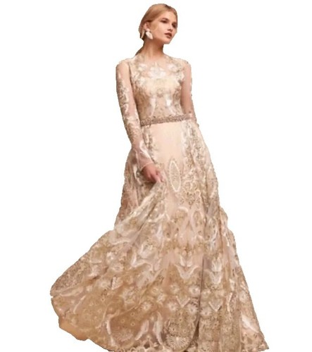 BHLDN x Twobirds Ginger Convertible Maxi Dress Size A | eBay